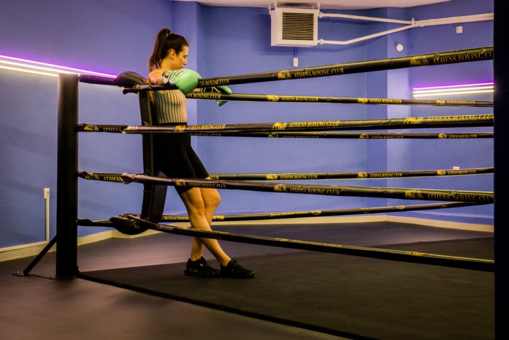 Boxing class